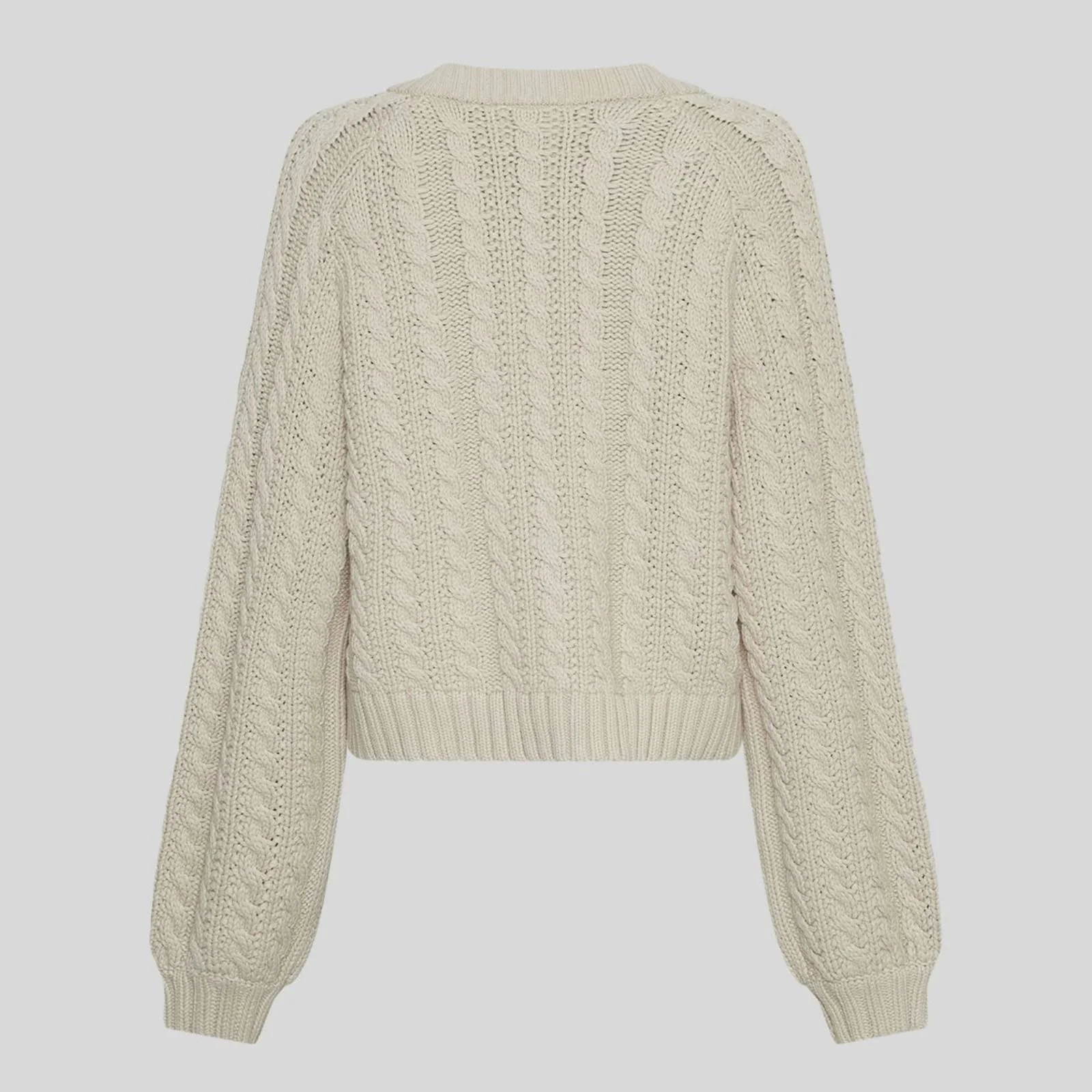 MSCHKeisha Jillena Cardigan oatmeal melange - Image 2