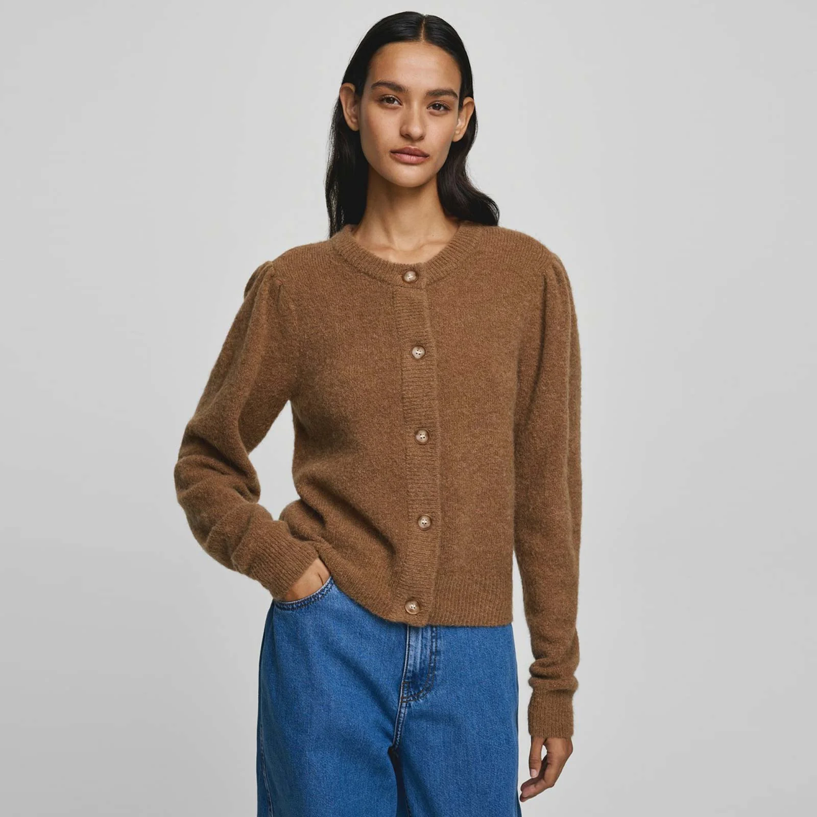 MSCHMiabelle Hope Cardigan toasted coconut