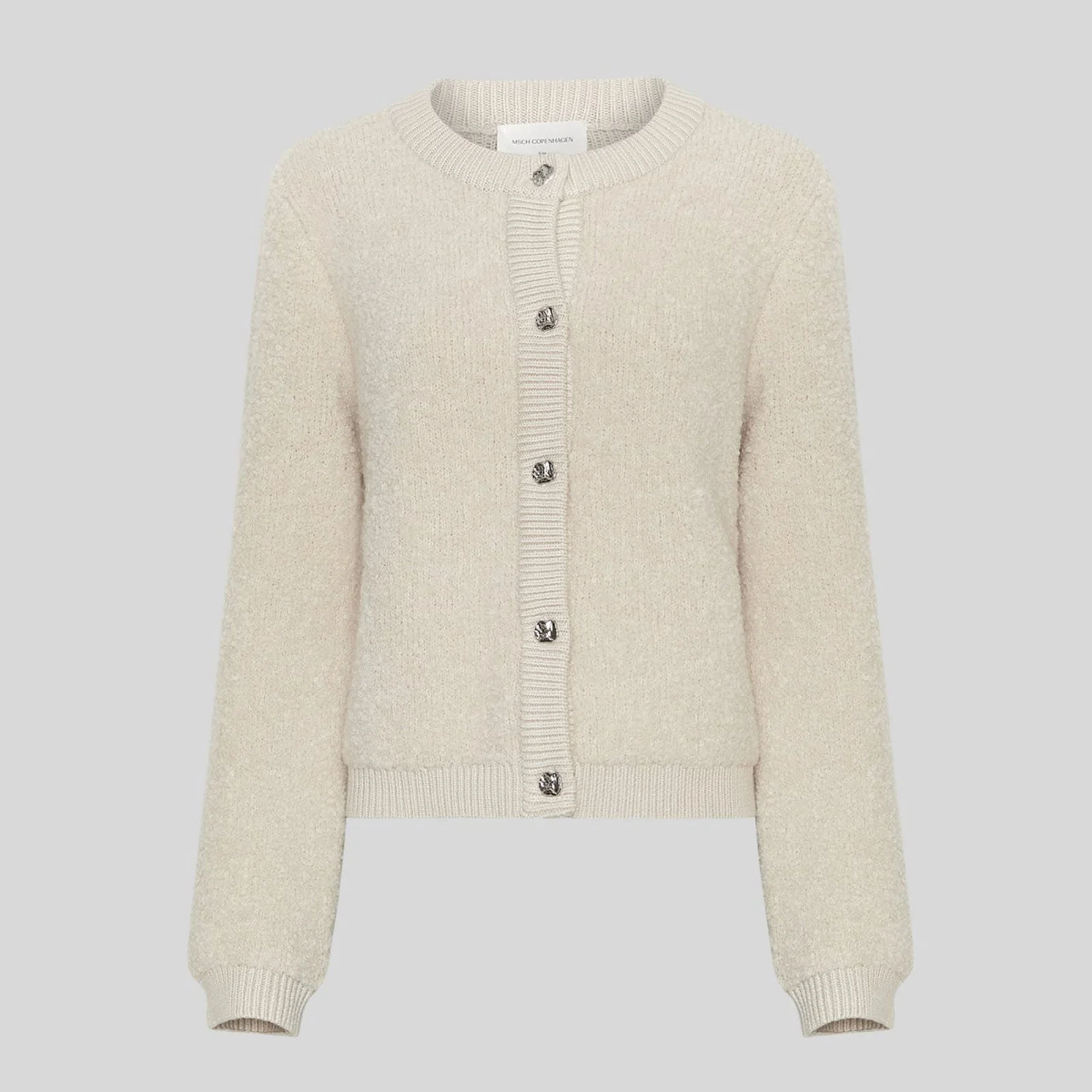 MSCHNerida Knit Jacket oatmeal - Image 2