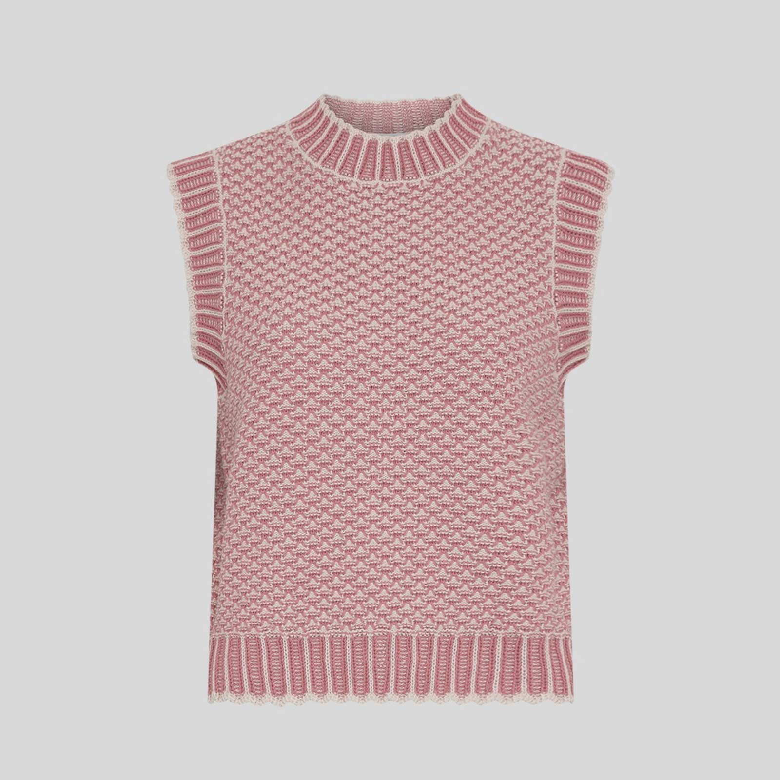 MSCHPilla Vest oatmeal/faded rose - Image 3