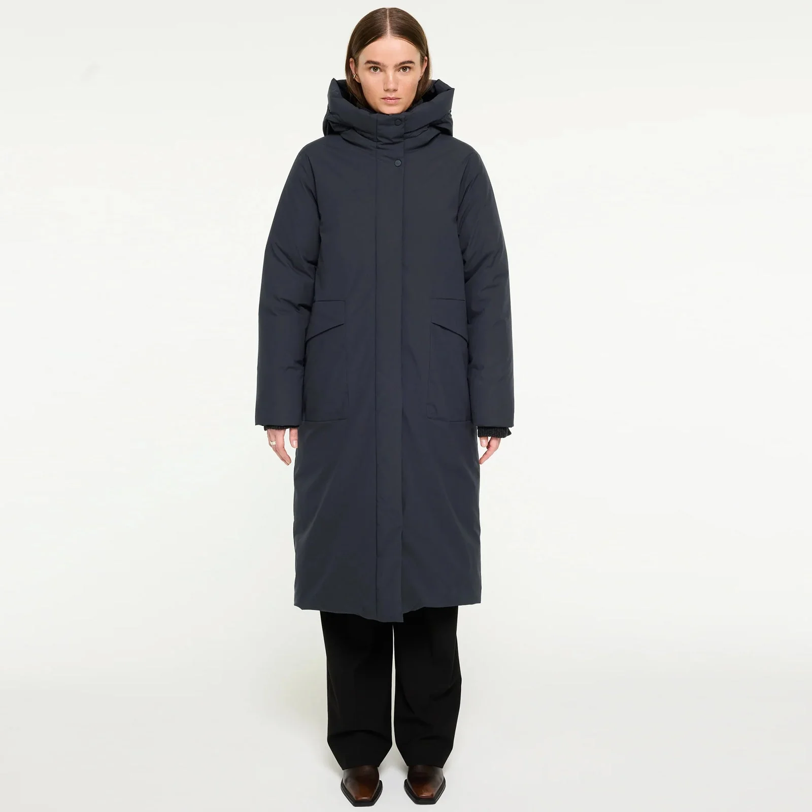 Naila Cold Winter Parka night  grey