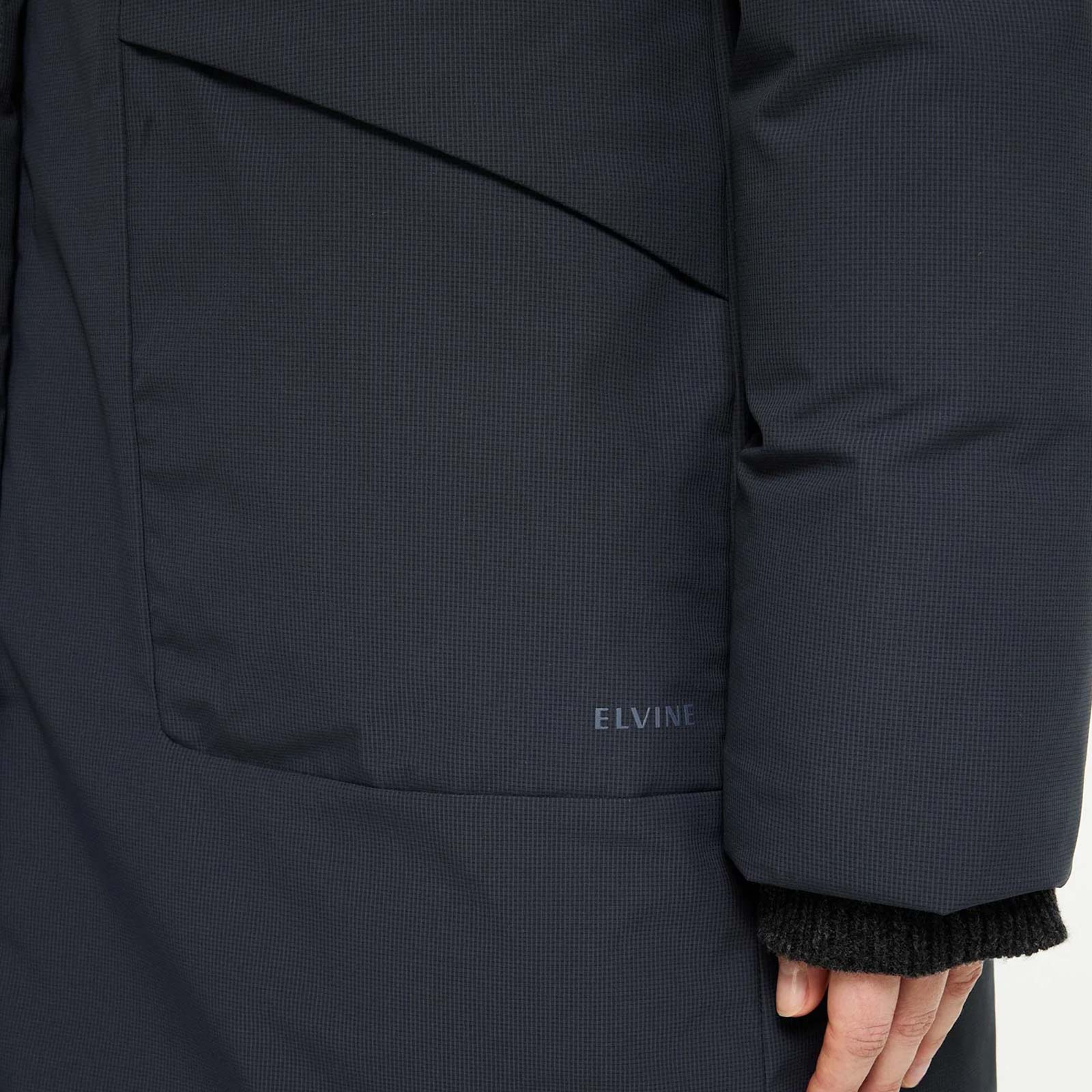 Naila Cold Winter Parka night  grey - Image 6