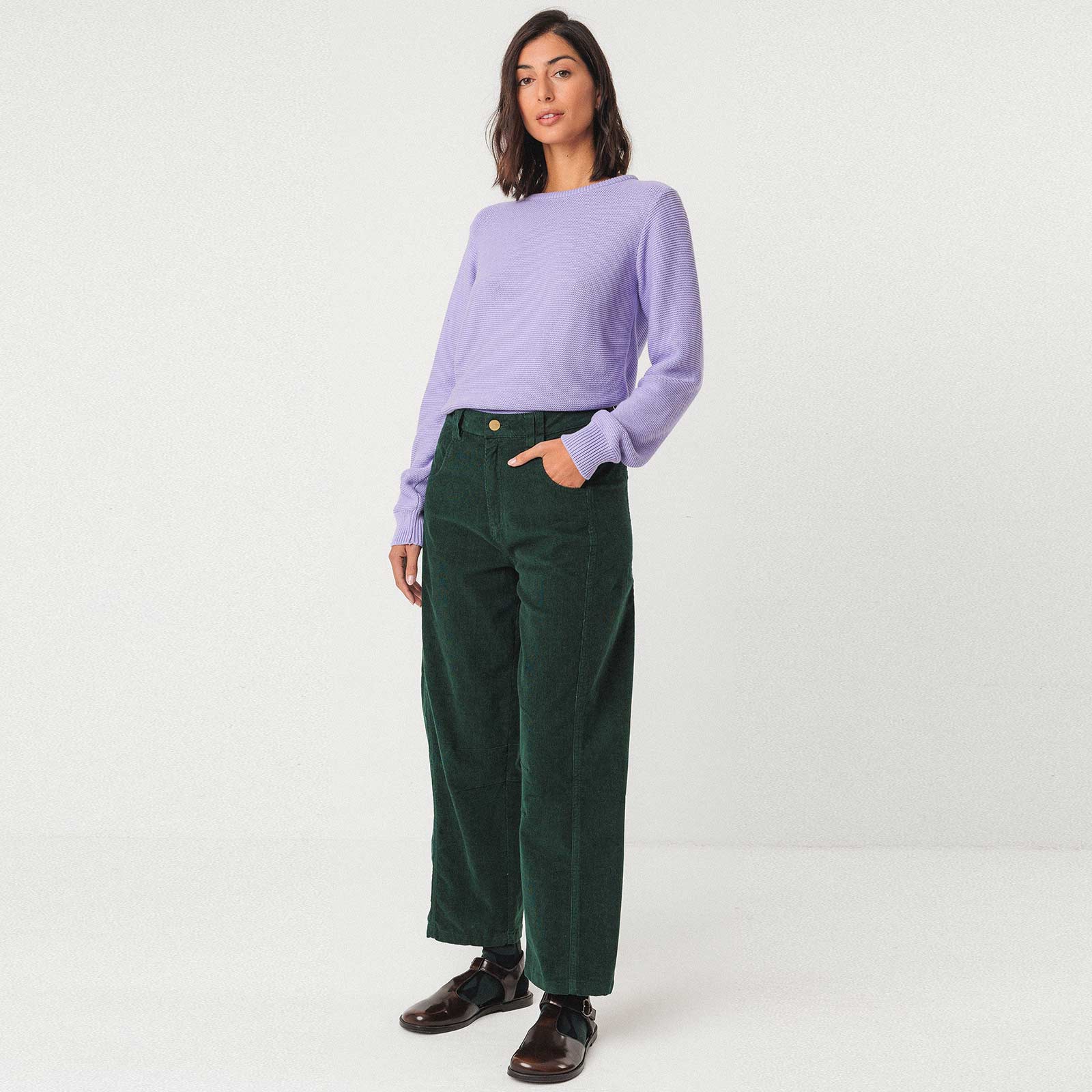Narkue Pants dark green