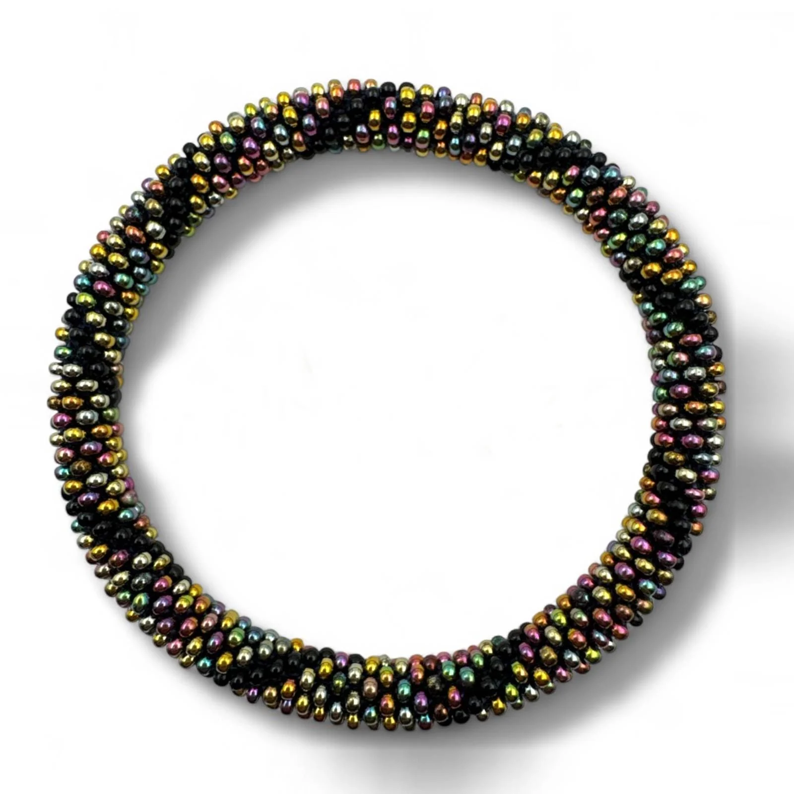 Nepalese Bracelet black multi B01