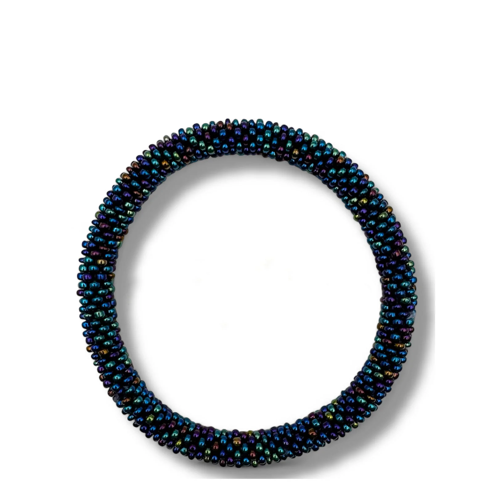 Nepalese Bracelet blue rainbow B44