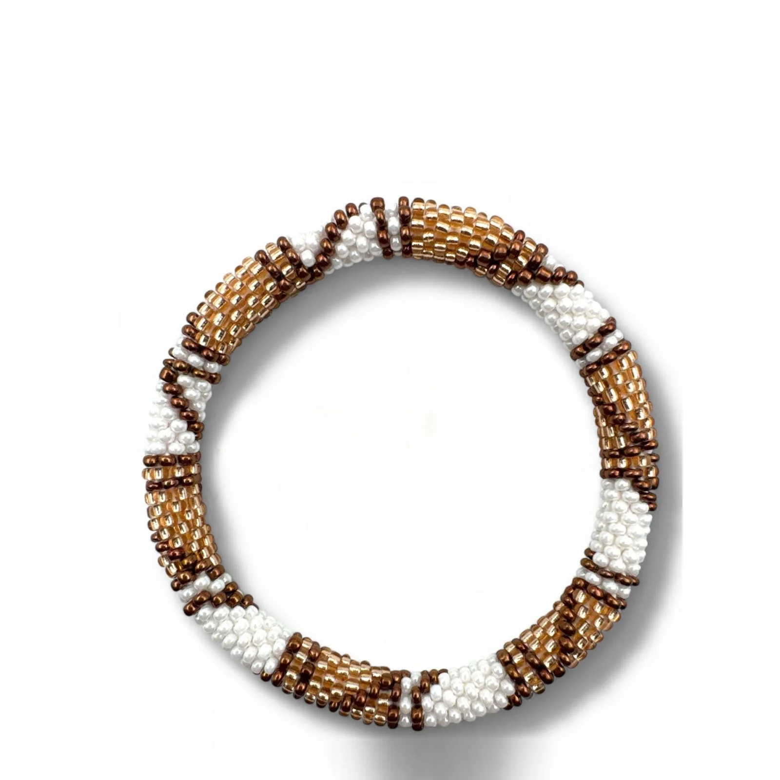 Nepalese Bracelet champagne pattern B31