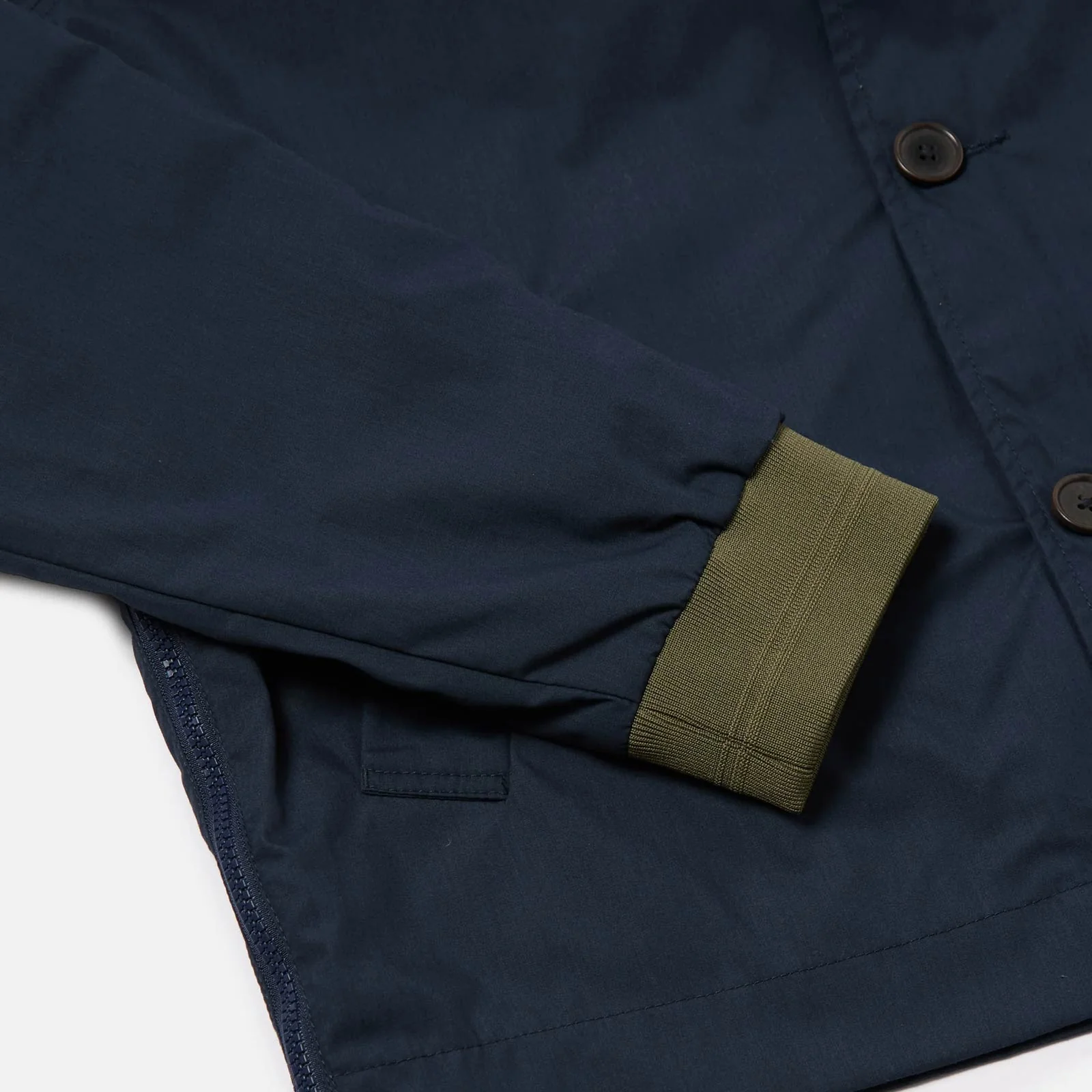 Newark Jacket Recycled Polytech navy - Image 3