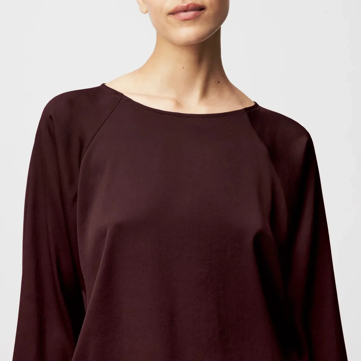 Nialini Blouse 130065 burgundy - Image 5