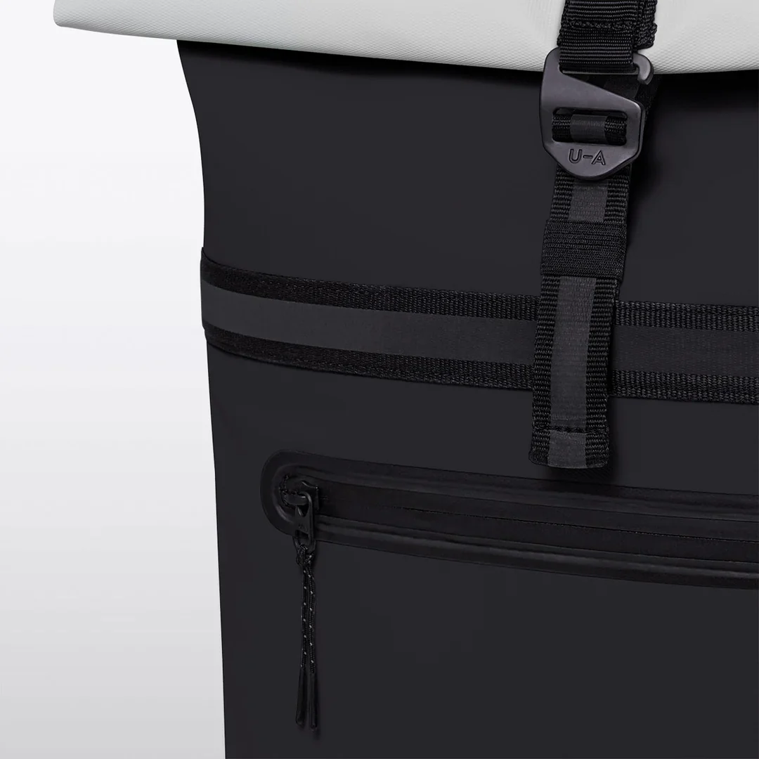 Niklas Aloe Backpack black/light grey - Image 6