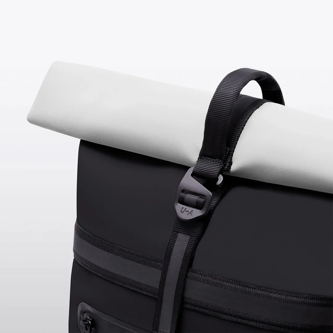 Niklas Aloe Backpack black/light grey - Image 7