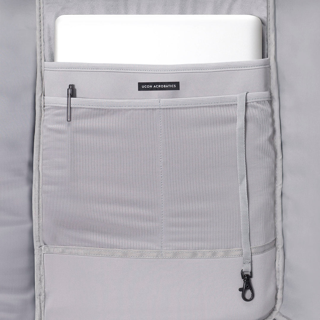 Niklas Aloe Backpack black/light grey - Image 8