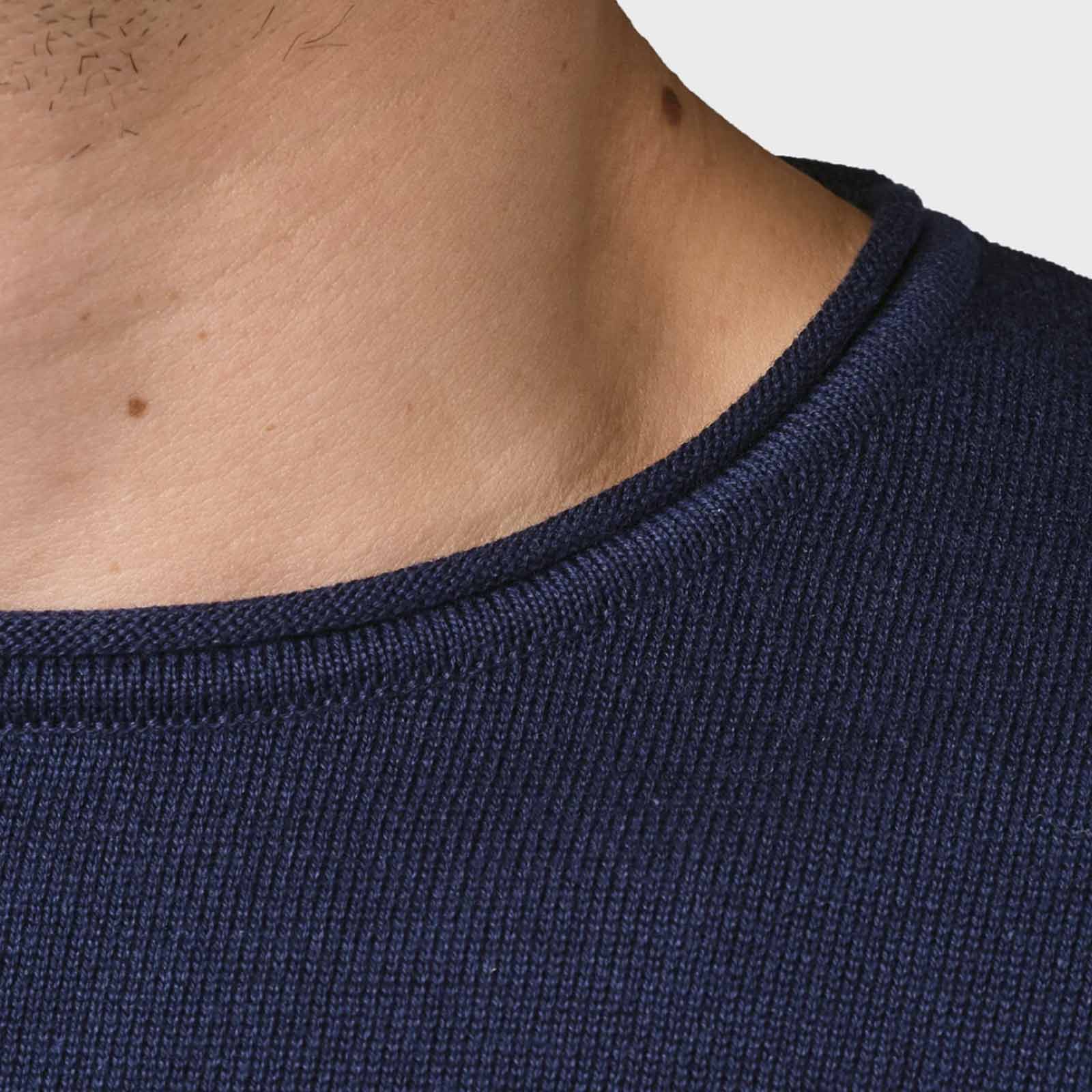 Noah Knit Jumper navy - Image 4