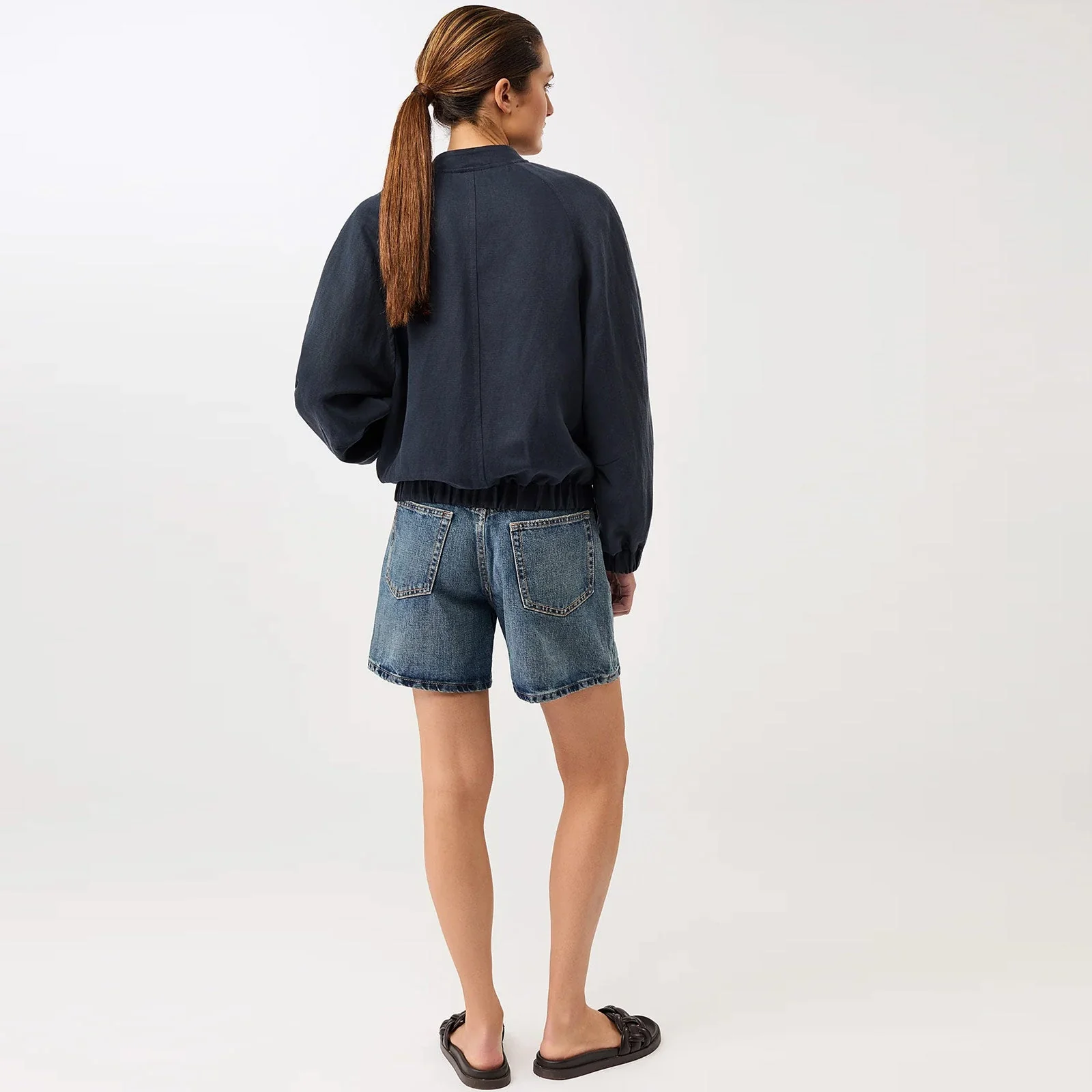 Noora Blouson Jacket navy - Image 2
