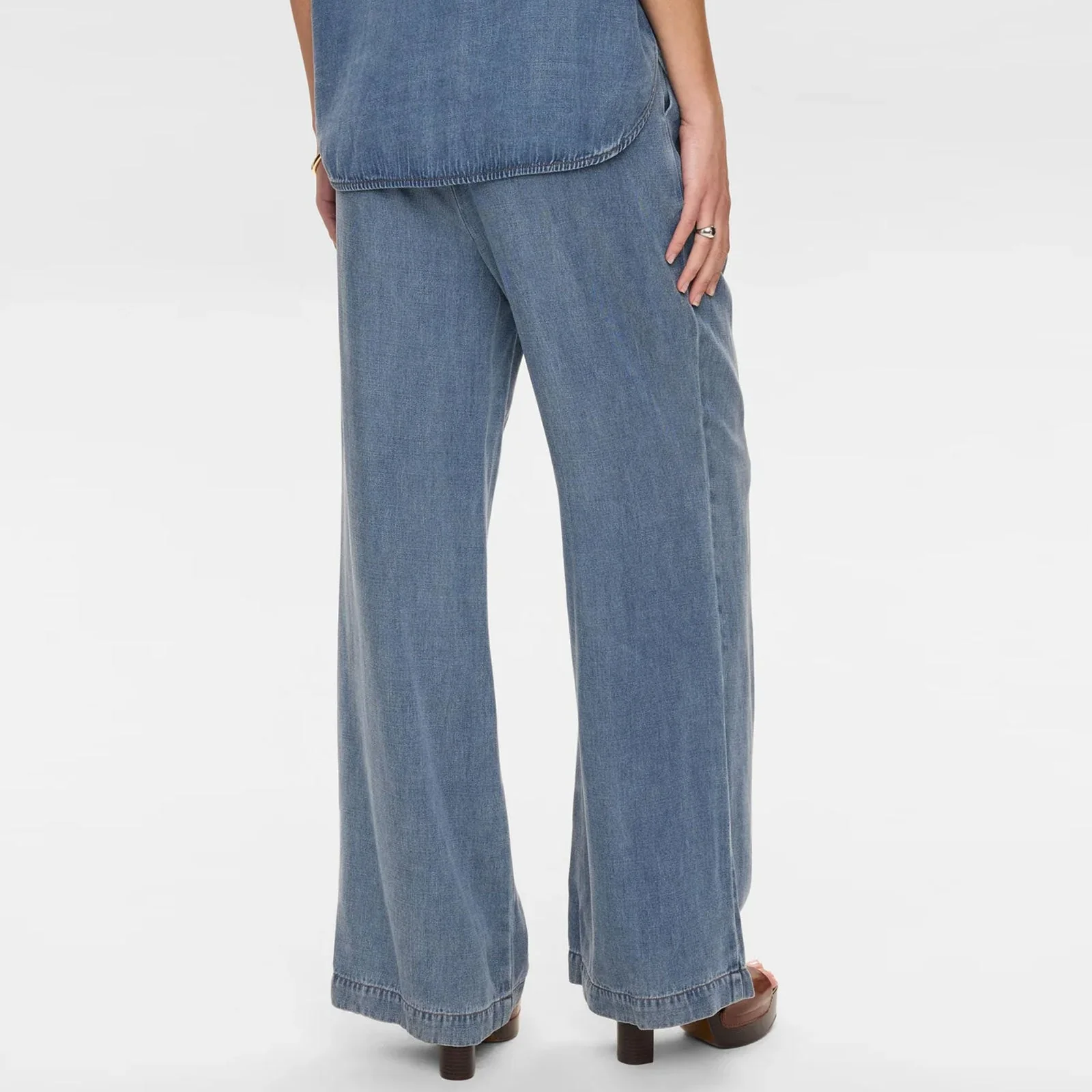 Nuelida Pants snow washed denim