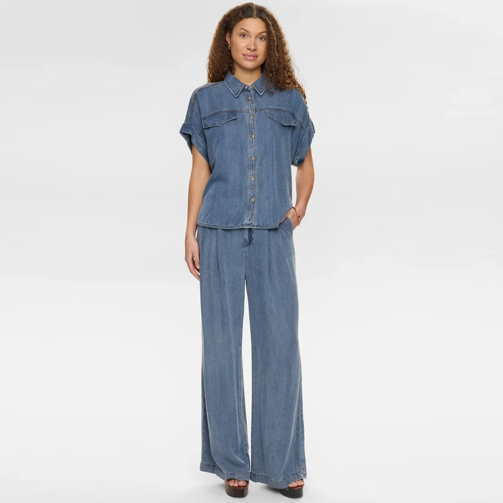 Nuelida Pants snow washed denim - Image 3