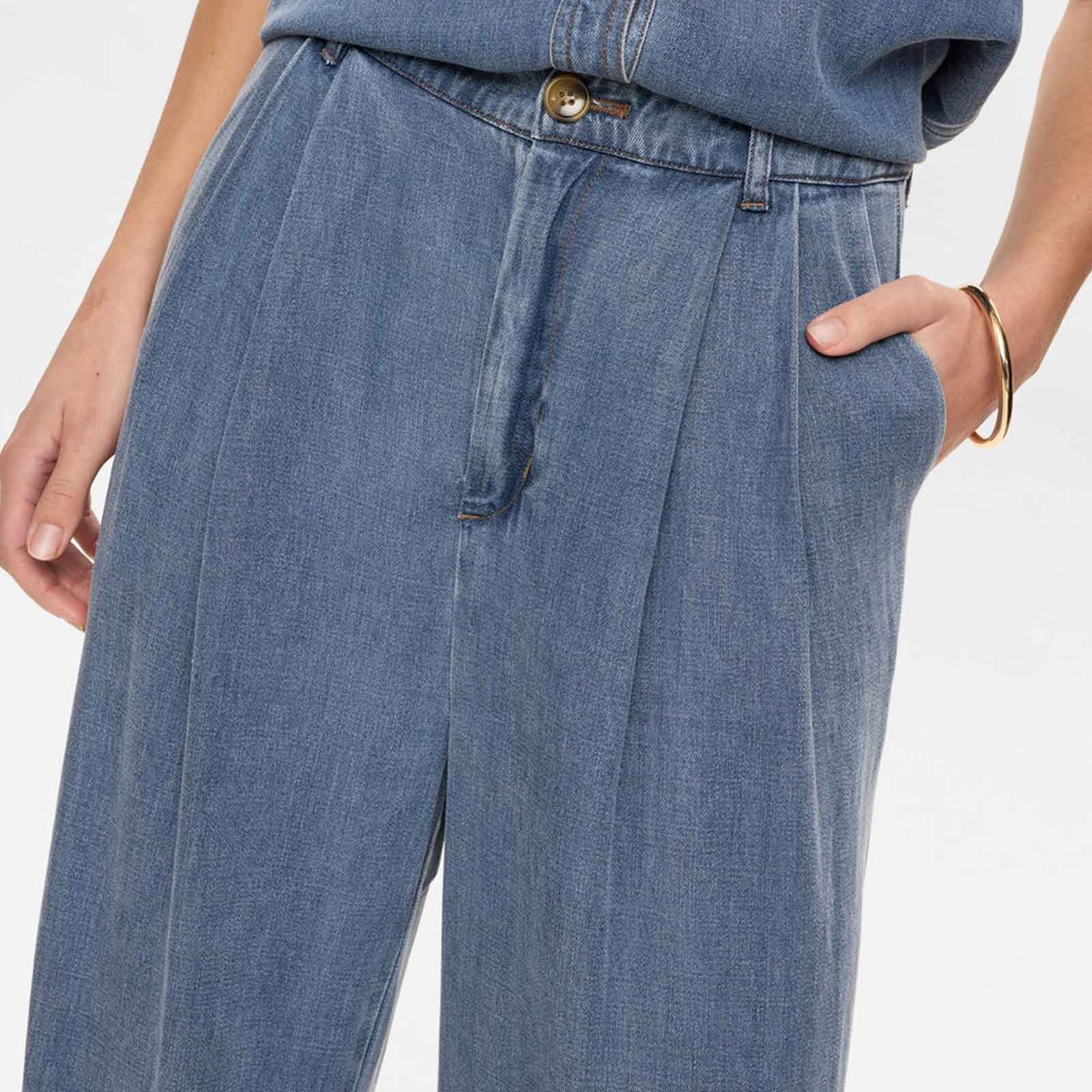 Nuelida Pants snow washed denim - Image 4