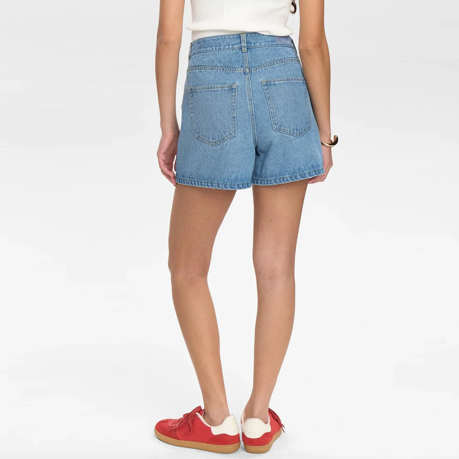 Nuvirginia Shorts medium blue denim - Image 2