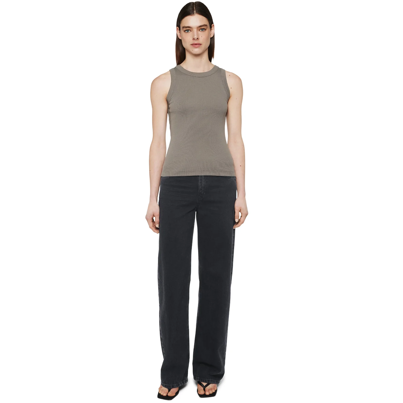 Olina Tanktop 520026 granite grey