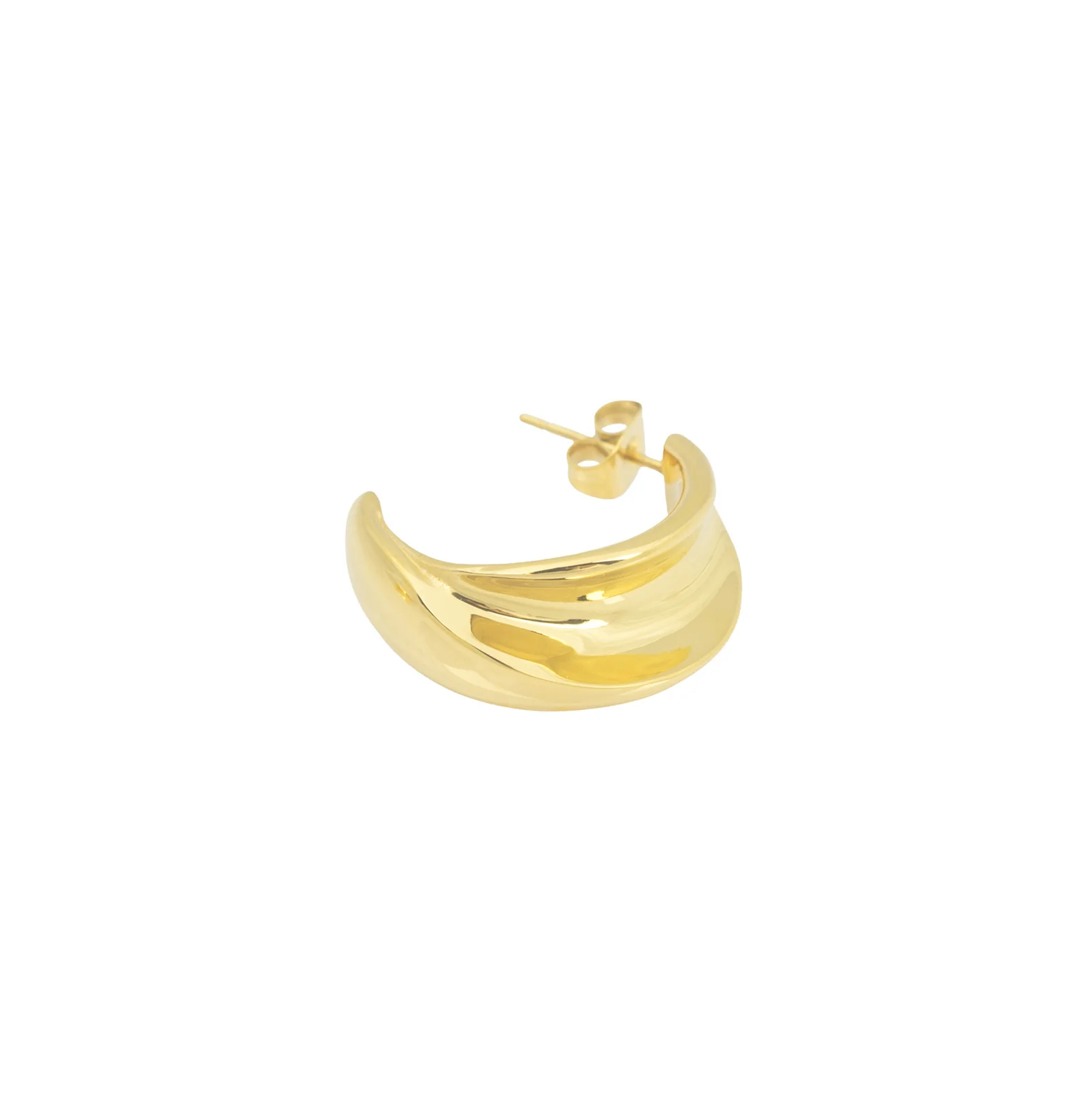 Onda Earrings gold - Image 2