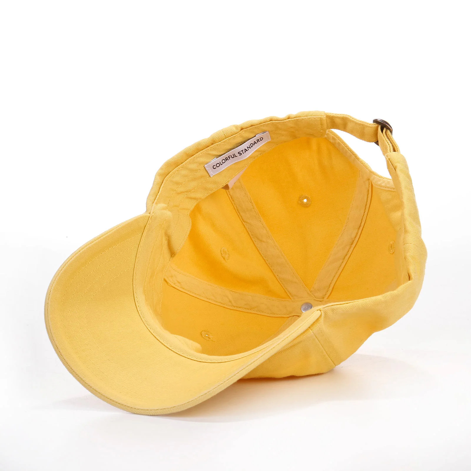 Organic Cotton Cap lemon yellow - Image 3