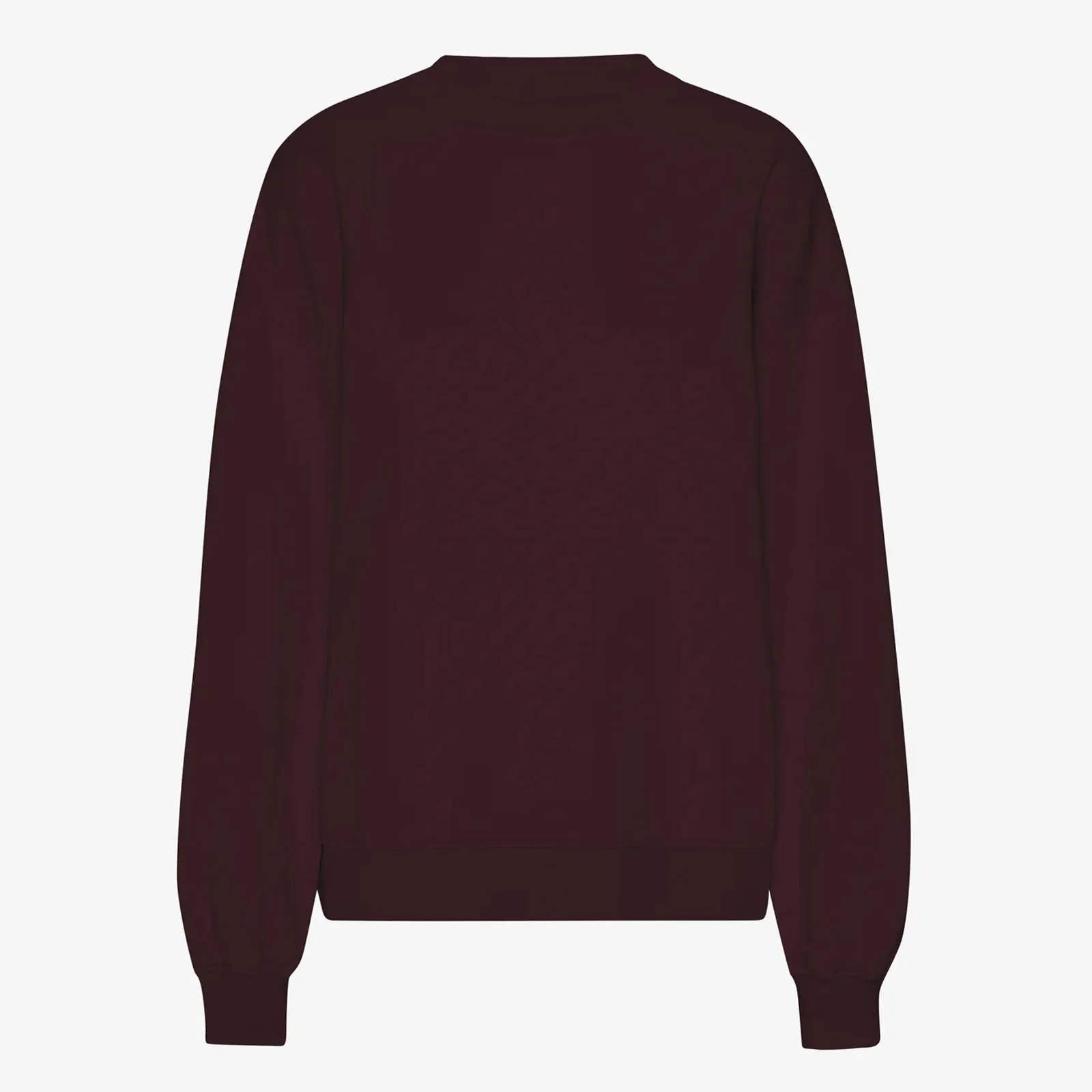 Organic Oversized Crew oxblood red - Image 5