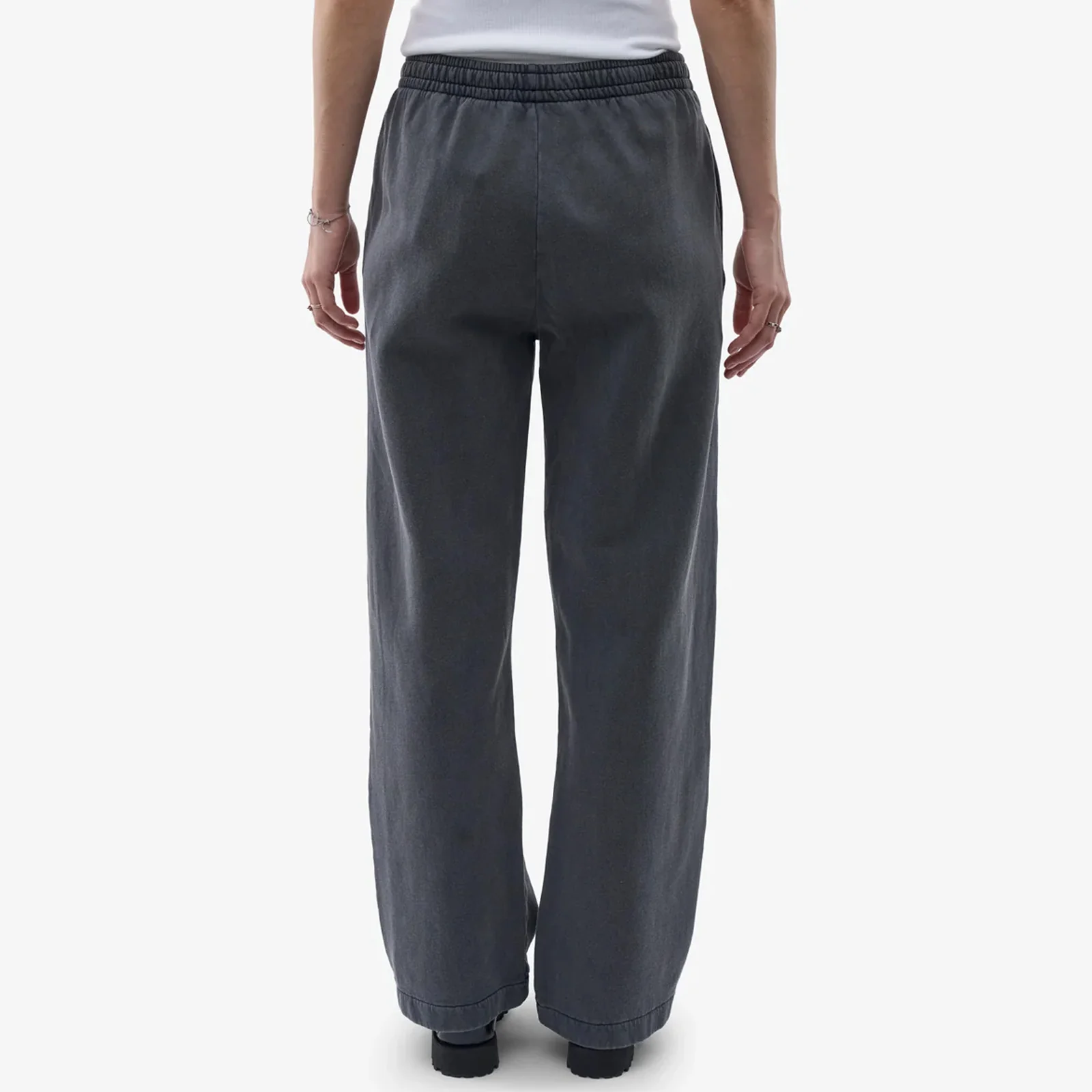 Organic Straight Leg Sweatpants faded black - Image 3