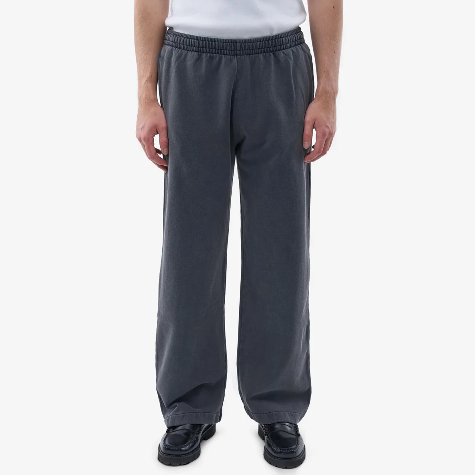 Organic Straight Leg Sweatpants faded black - Image 4