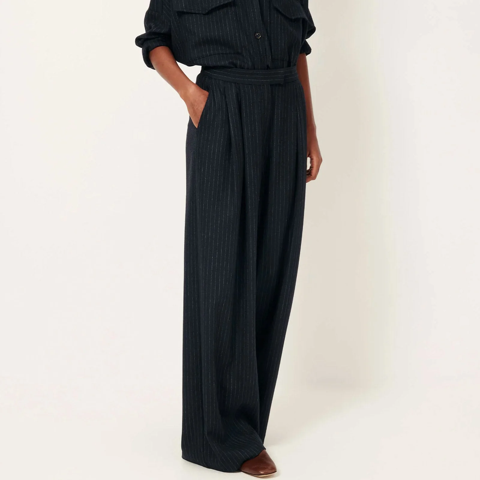 Orozco Pants navy/sand