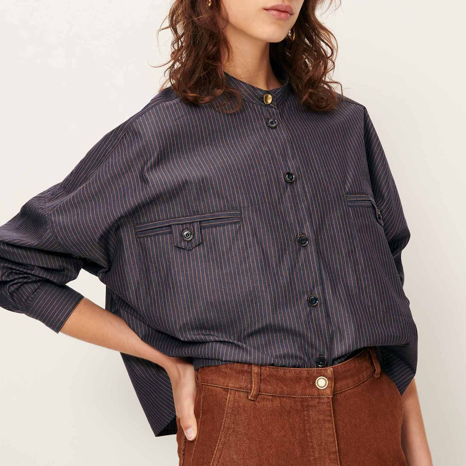 Orregia Blouse bluocra