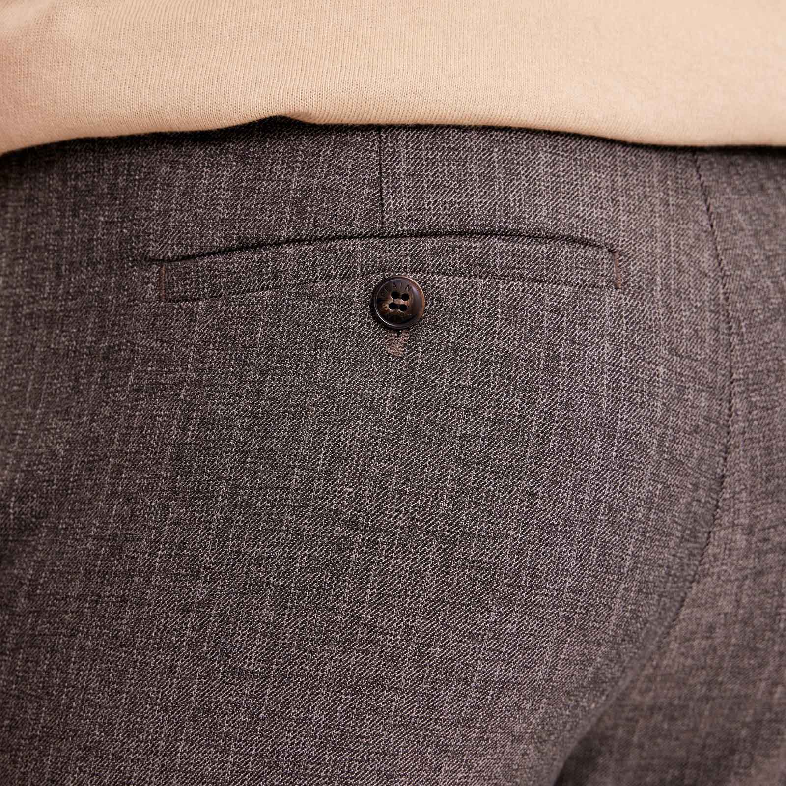 JoshPL 872 cool taupe melange - Image 6