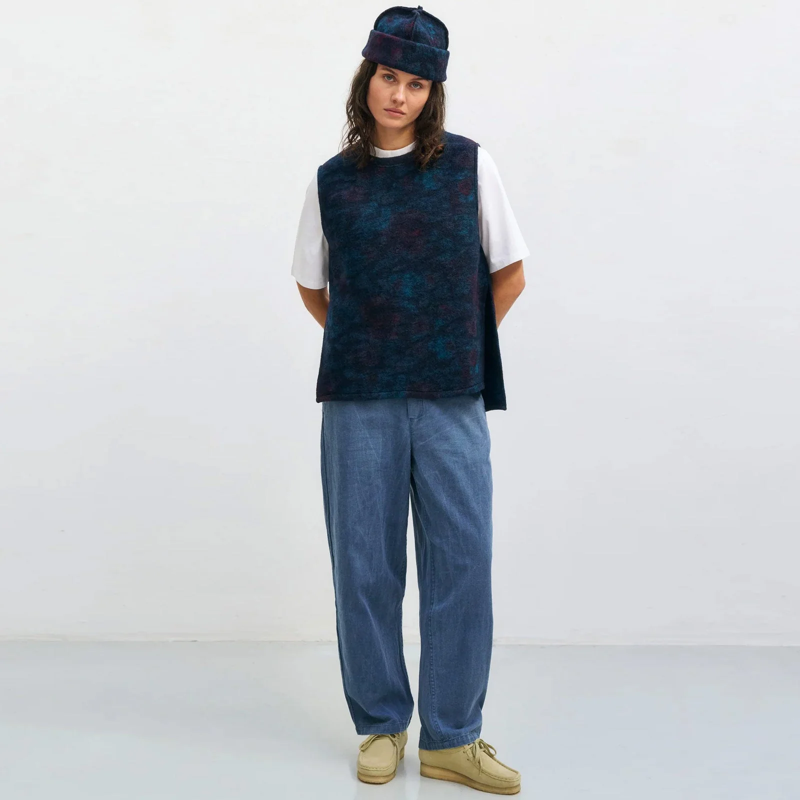 Oversized Vest dark aquarell - Image 3
