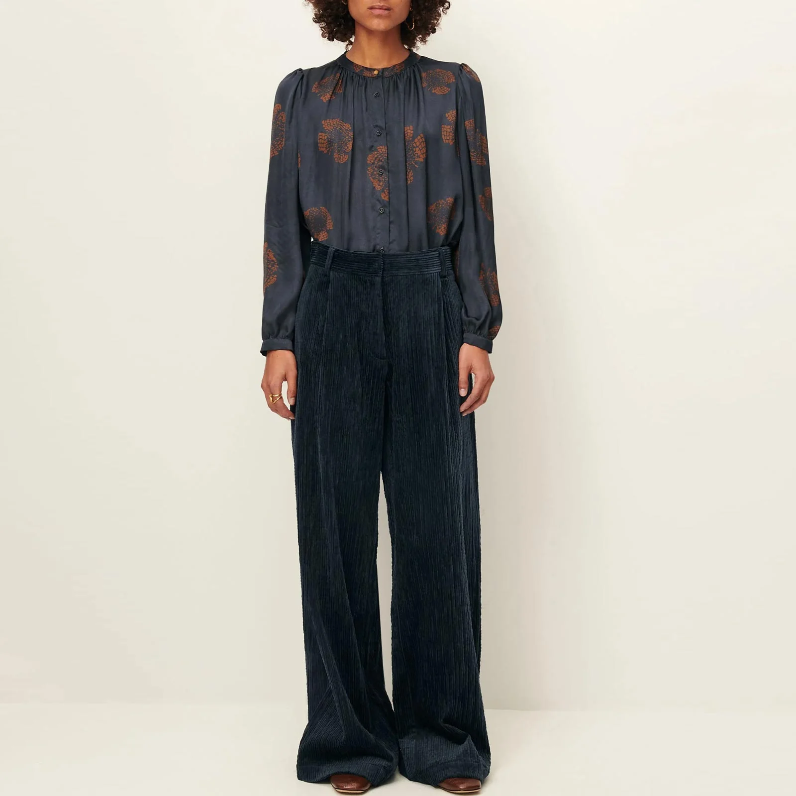Paseo Cord Trousers night shadow