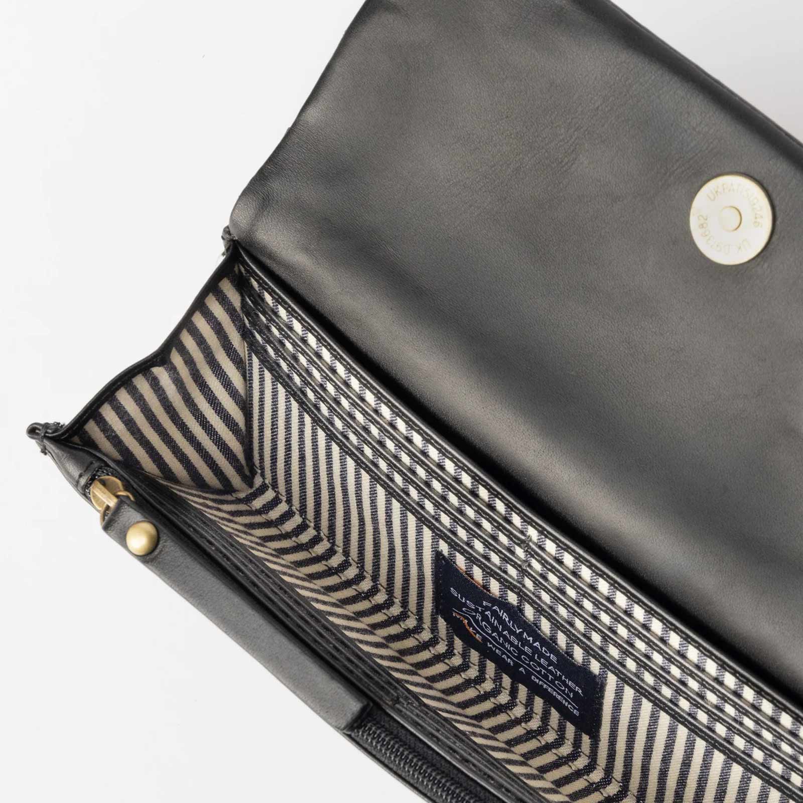 Pau's Pouch Woven Classic Leather Wallet black - Image 4
