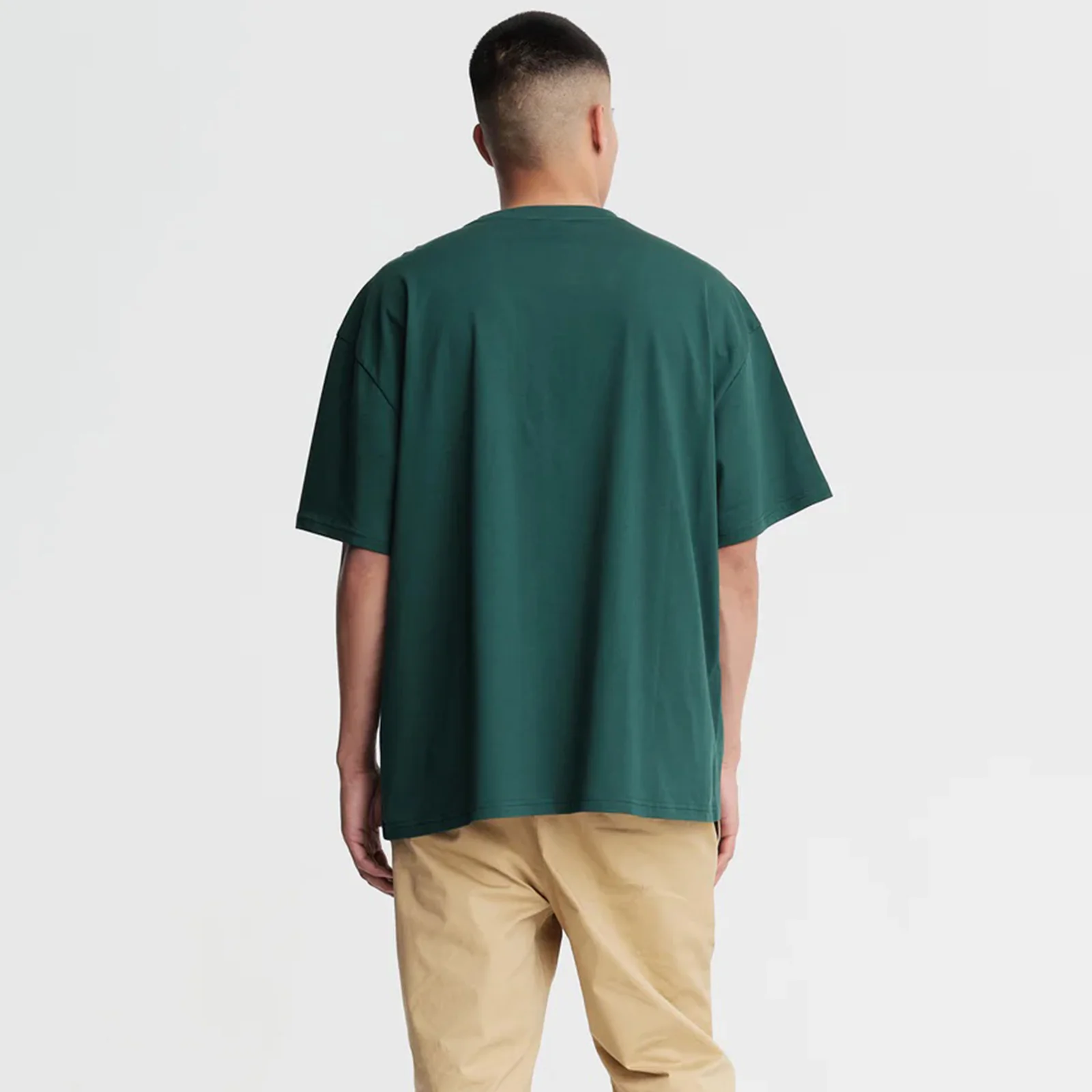 Peak Oversized T-Shirt deep green - Image 2