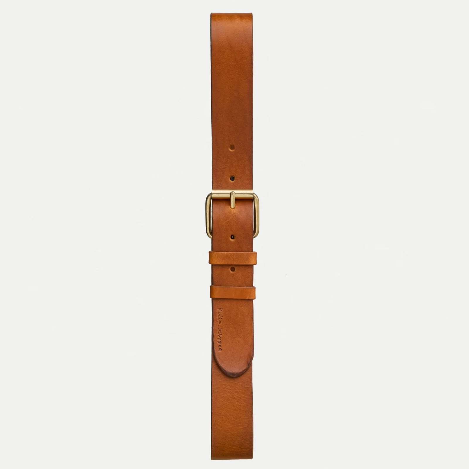 Pedersson Leather Belt toffee brown - Image 2