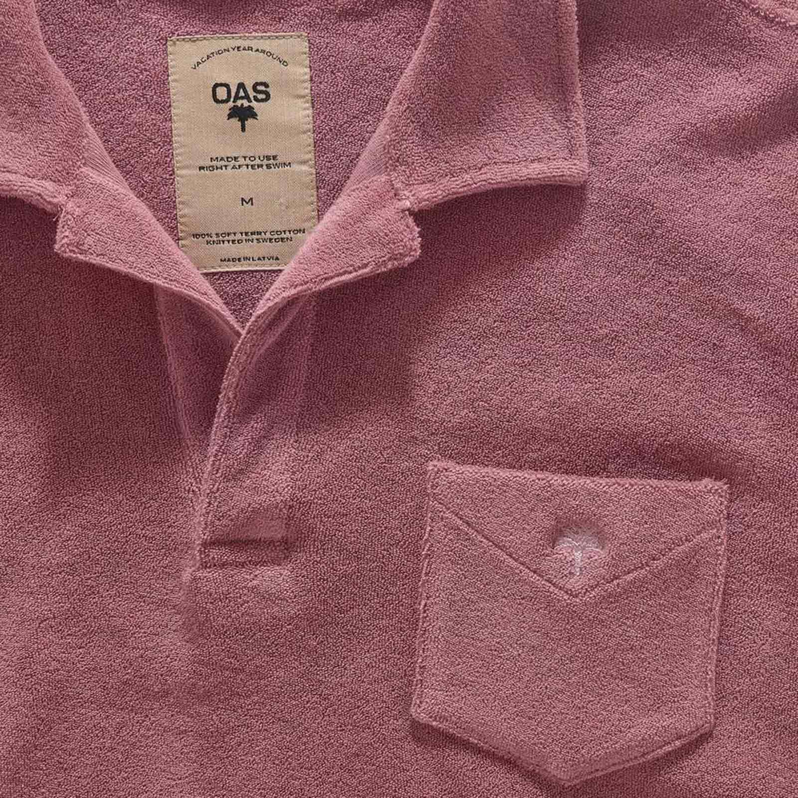 Polo Terry Shirt dusty plum - Image 3
