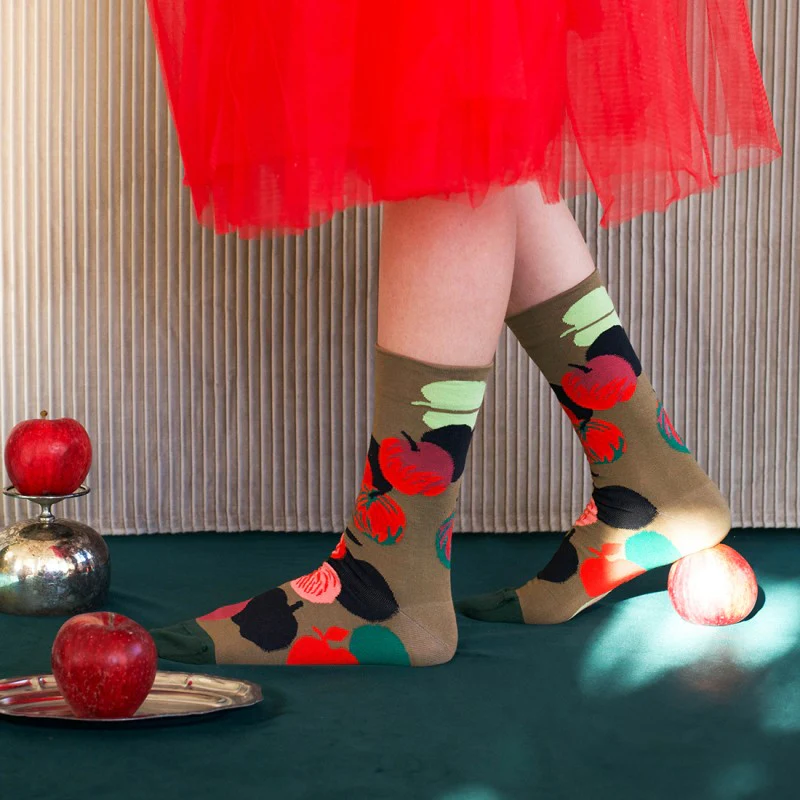 Pomme taupe Socks CU201 - Image 2