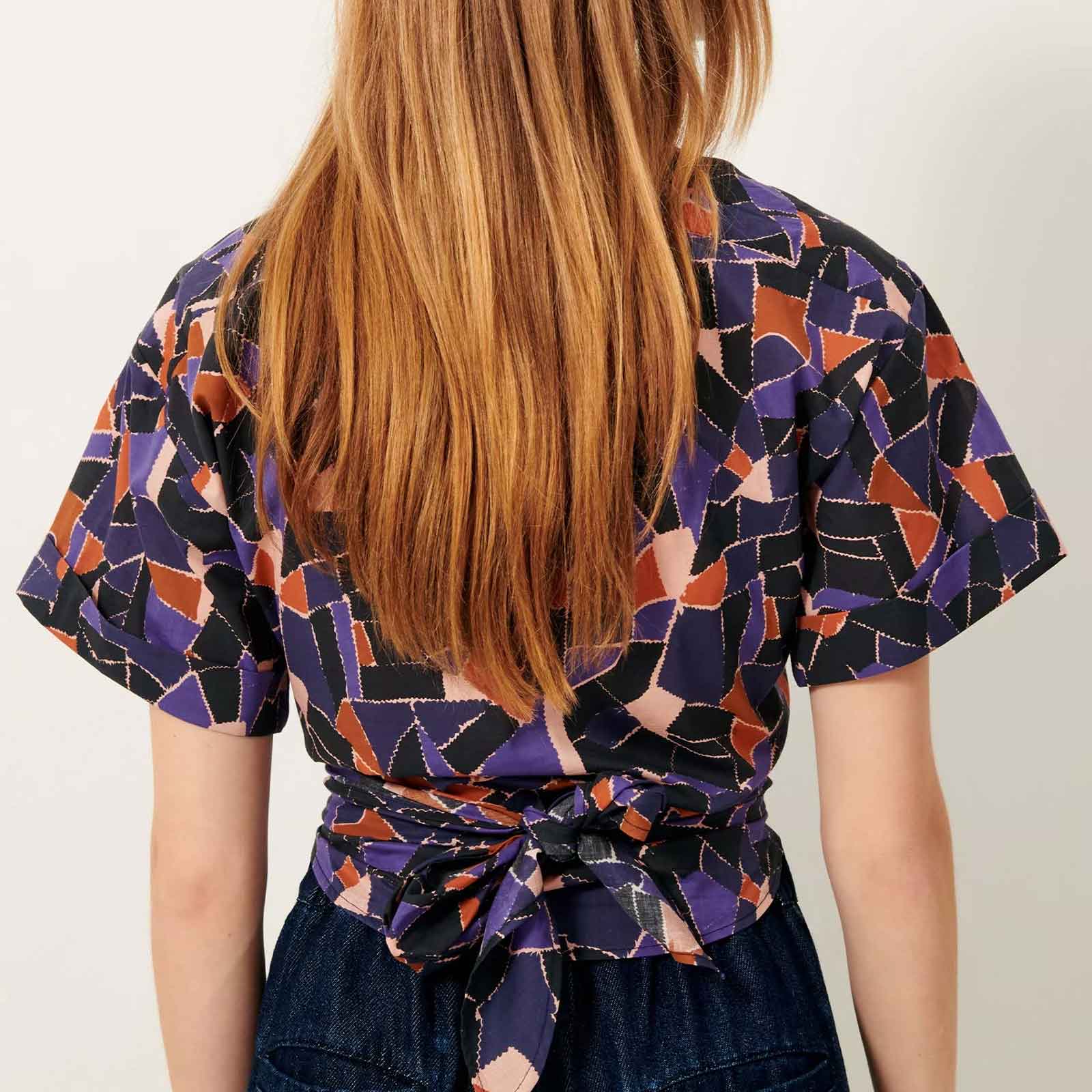 Procida Blouse patchy - Image 2