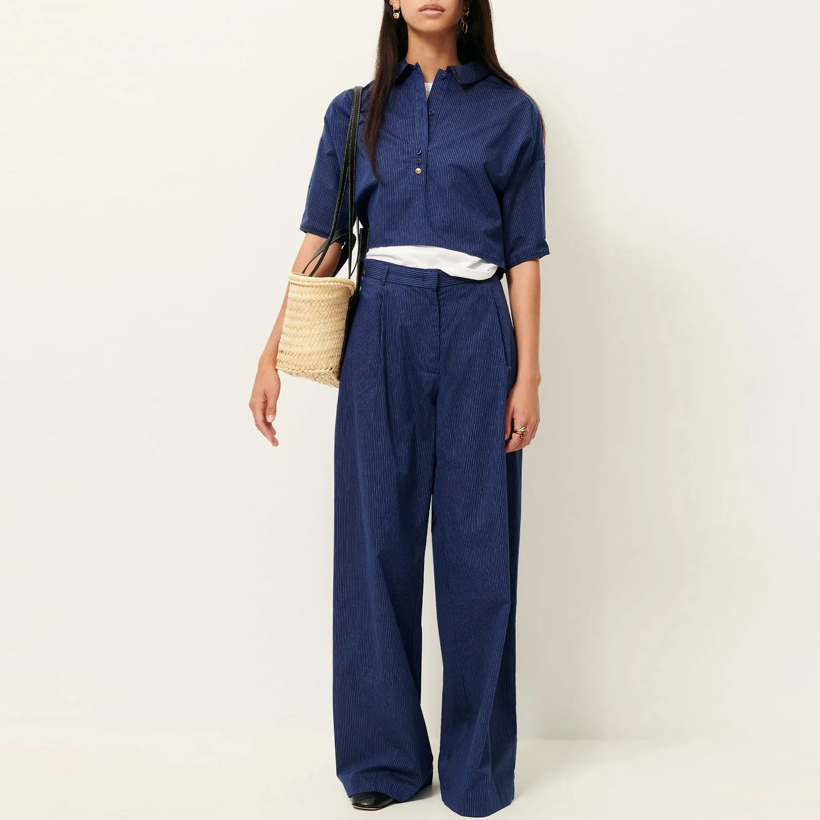 Provencia A Pants blazer blue - Image 4