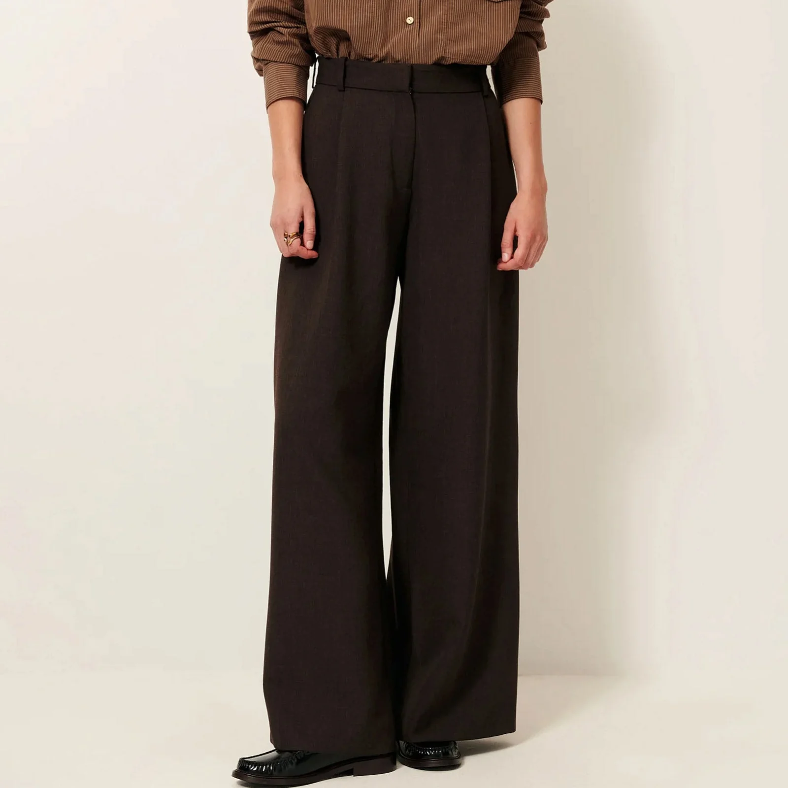 Provenco Pants dark stone
