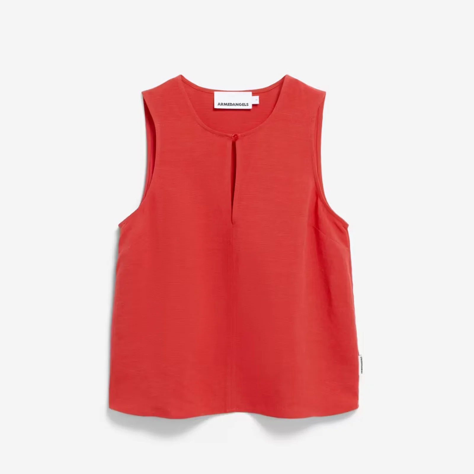 Rafalaa Lino Top coral blush - Image 4