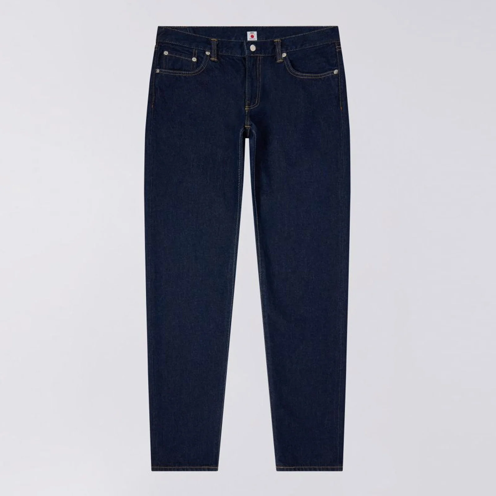 Reg Tapered Kaihara Openend Denim 12 oz blue rinsed - Image 4