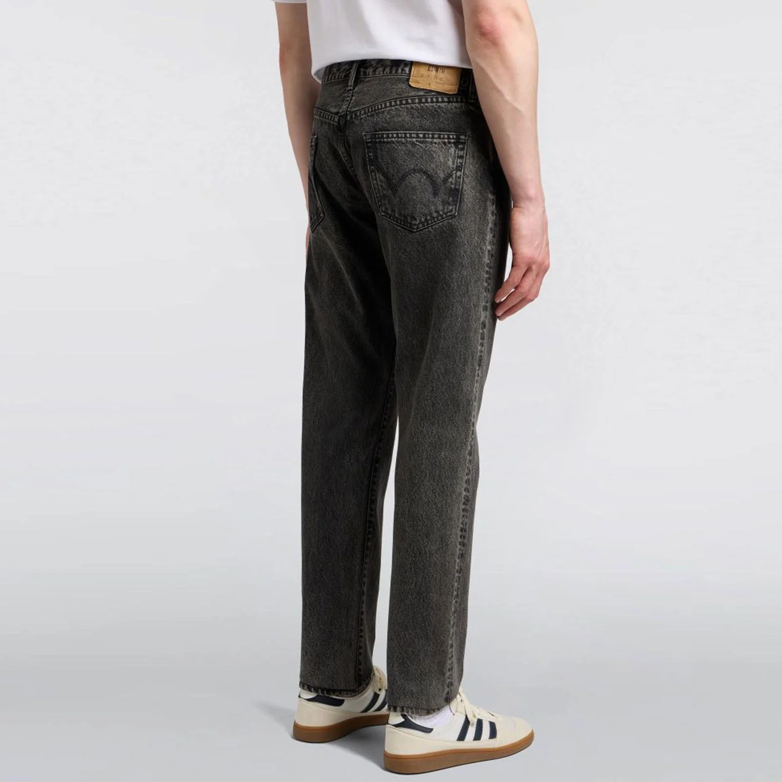Reg Tapered Kaihara Right Hand Black Denim 13oz - Image 3