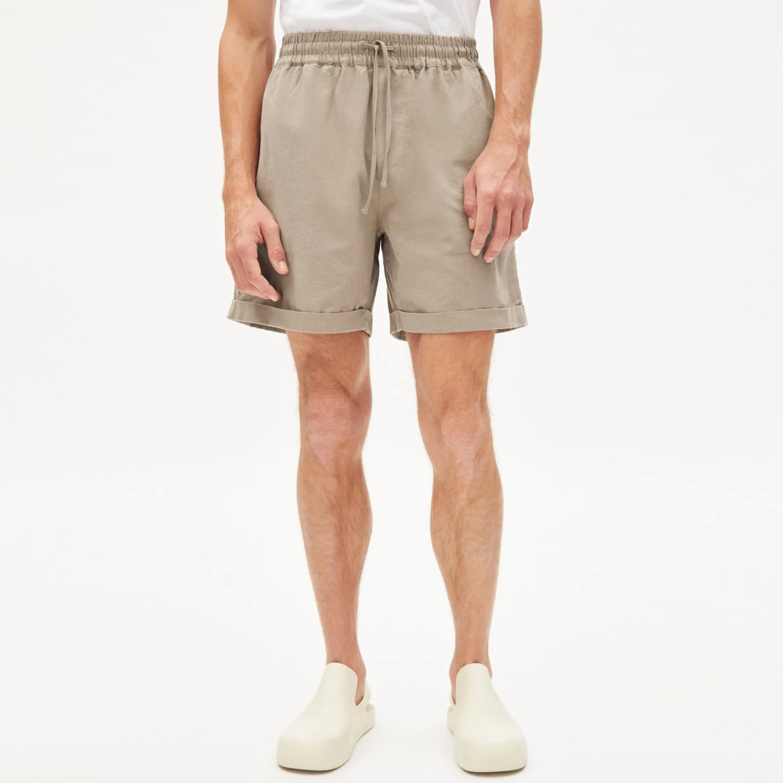 Rynkaa Linen Shorts light desert