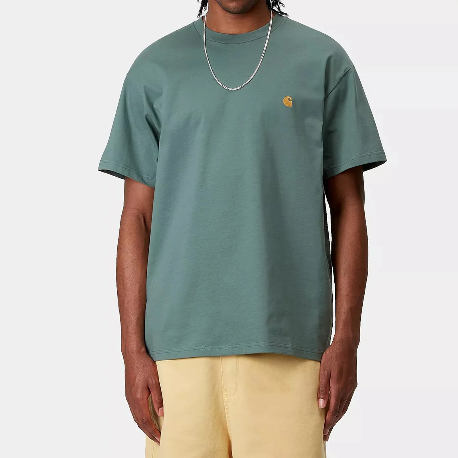 S/S Chase T-Shirt silver pine/gold - Image 3