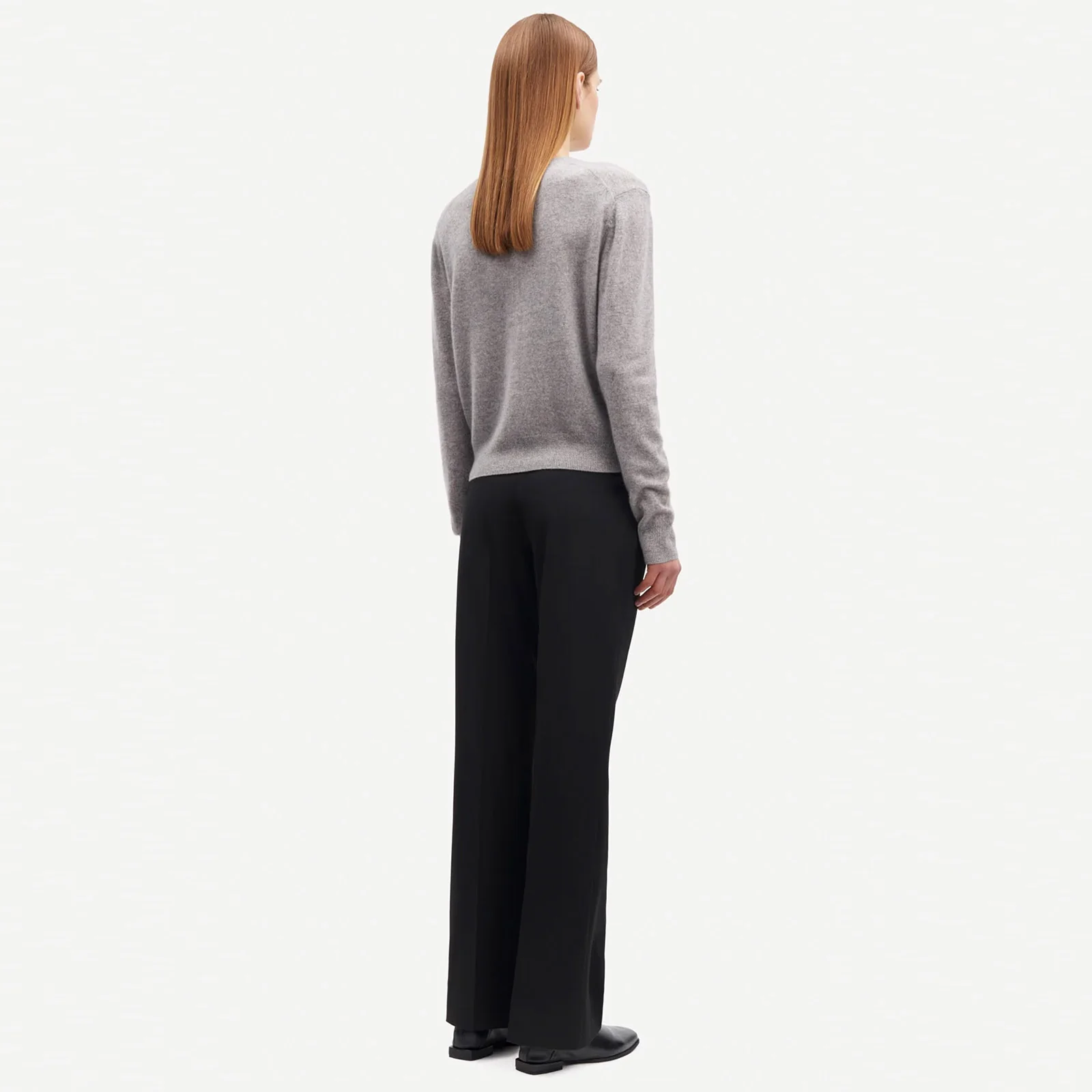 Saboston Cardigan 6304 grey melange - Image 5