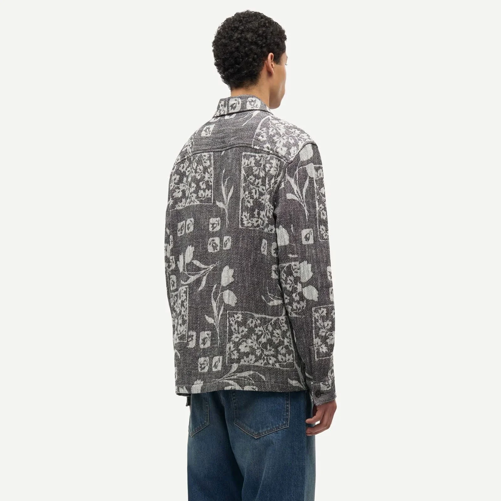 Sacastor X O Overshirt dark ashbloom - Image 2