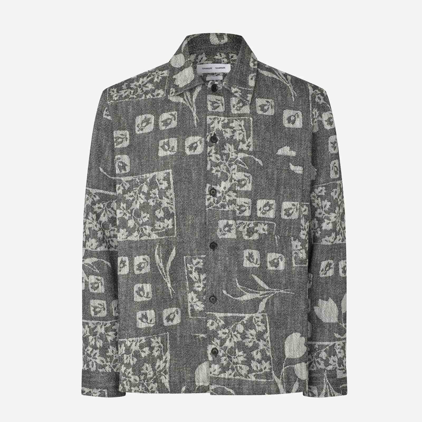 Sacastor X O Overshirt dark ashbloom - Image 4