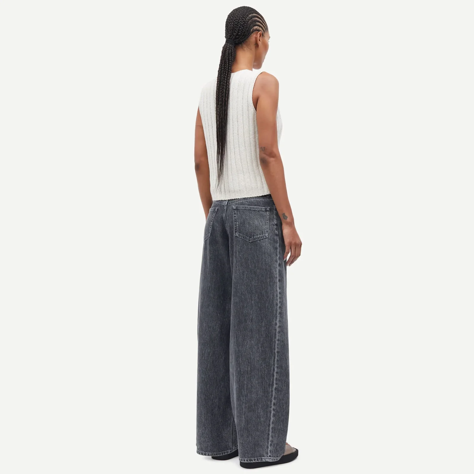 Saharper Jeans Belt grey cloud - Image 2