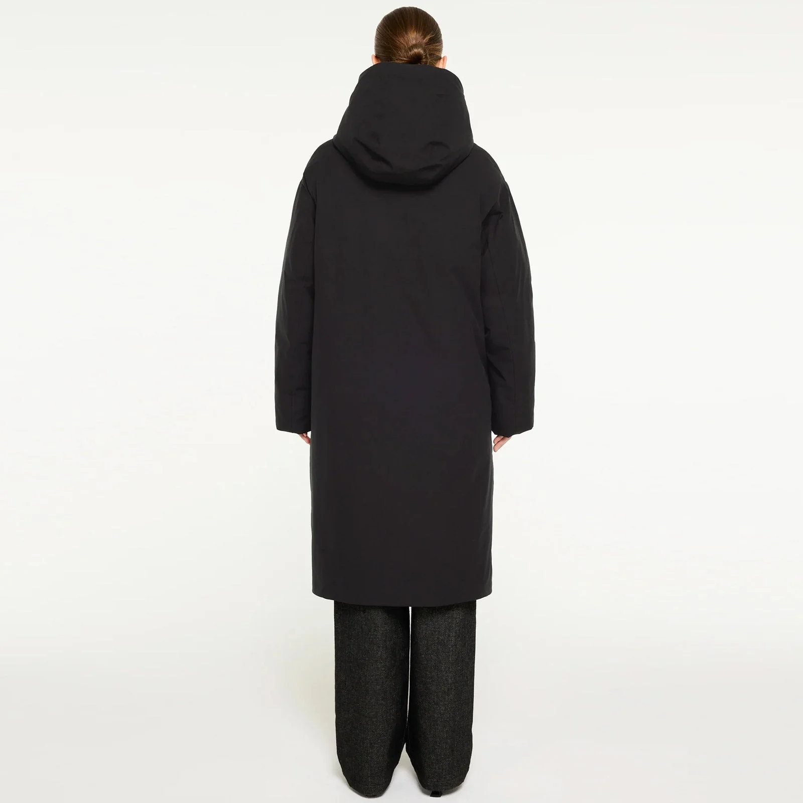 Saira Cold Winter Parka black - Image 2